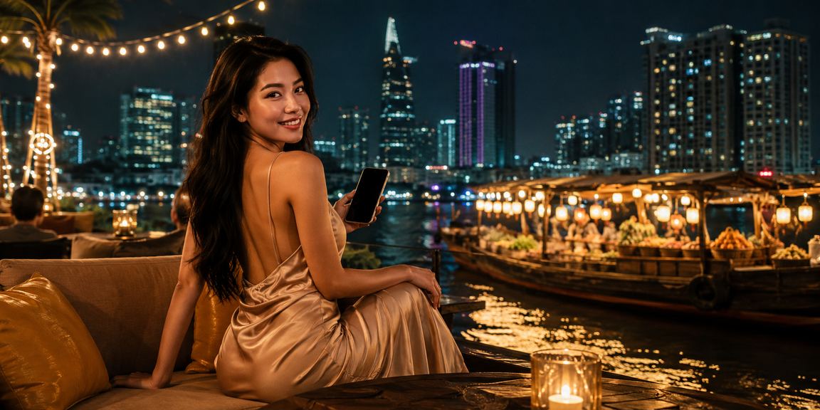 Người dùng tại TP. Hồ Chí Minh đăng ký tài khoản và nhận thưởng chào mừng trên điện thoại
