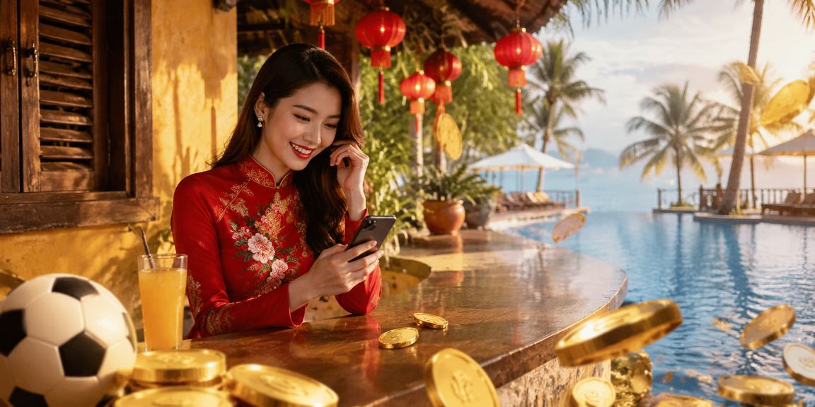 Người chơi tham gia trò chơi bài trực tuyến tại sxmb30ngay với giao diện tiếng Việt