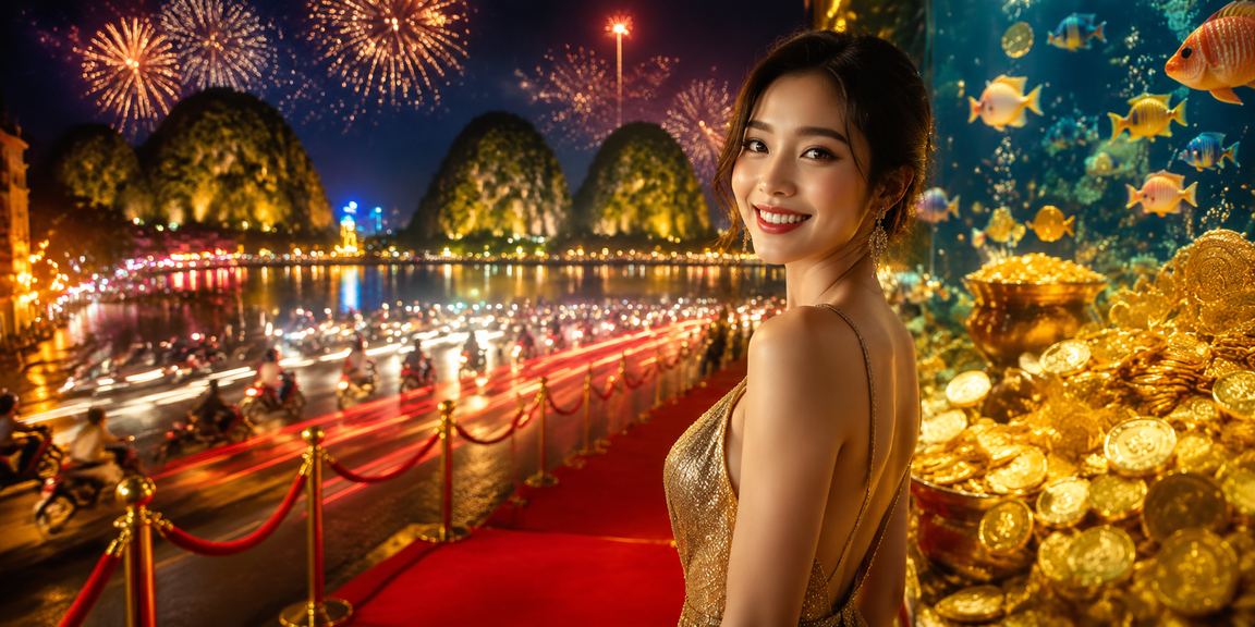 Màn hình hiển thị bonus VIP neon tại Ninh Bình